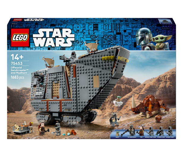 LEGO STAR WARS 75453 Piaskoczołg wędrownych Jawów i bagnorożec - 1547412 - zdjęcie